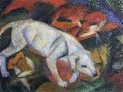 Franz Marc, Drei Tiere